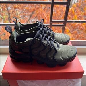 Olive Green Athletic Sneakers Vapor Max Nike